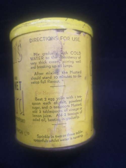 Colemans Mustard tin collection