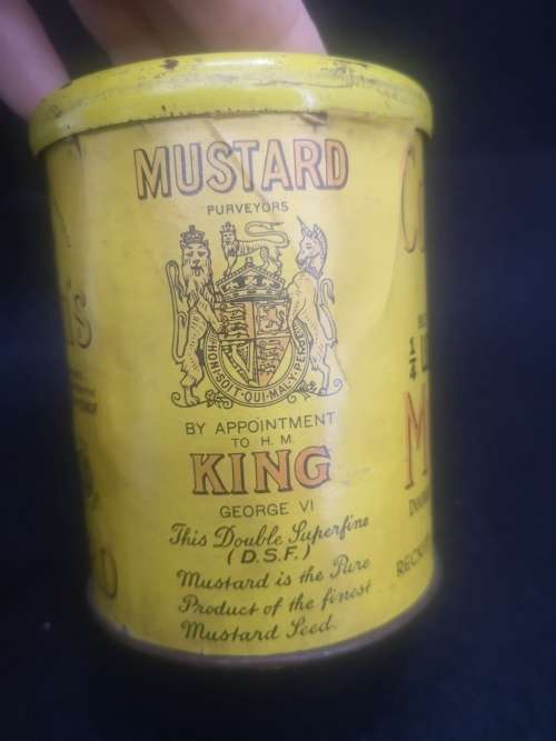 Colemans Mustard tin collection