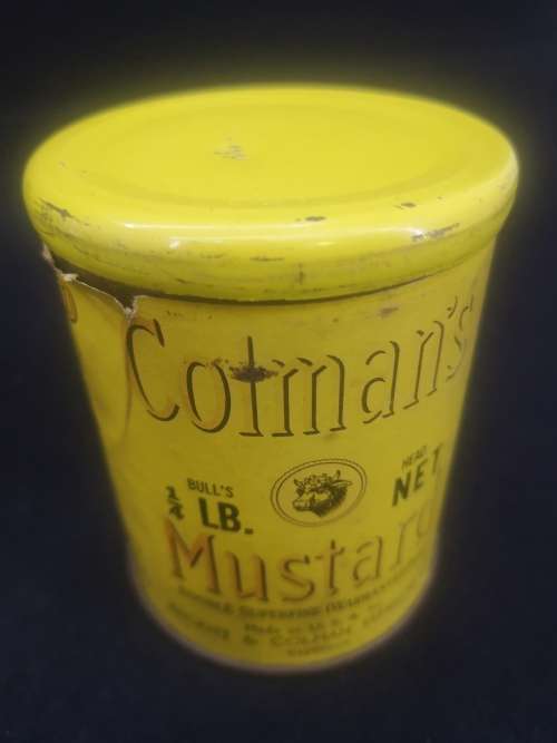 Colemans Mustard tin collection