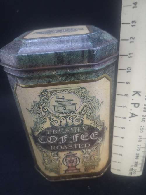 Coffee tin