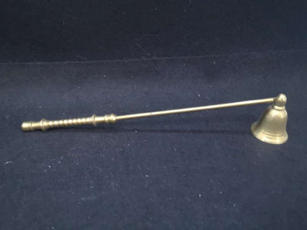 Brass candle snuffer