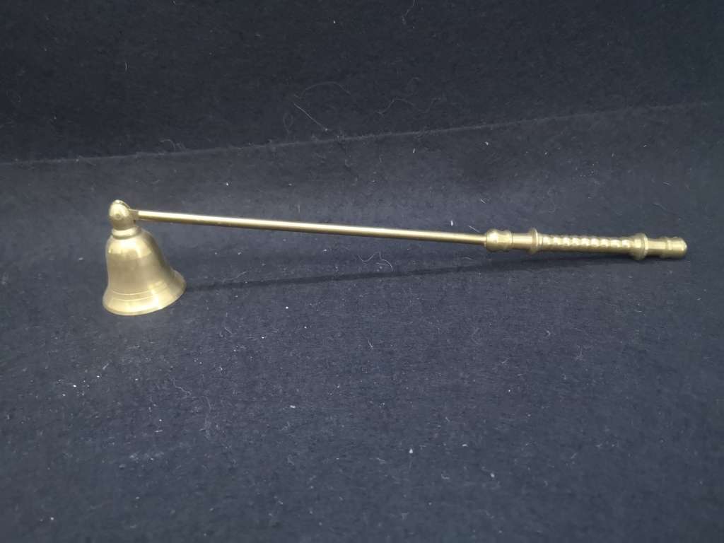 Brass candle snuffer