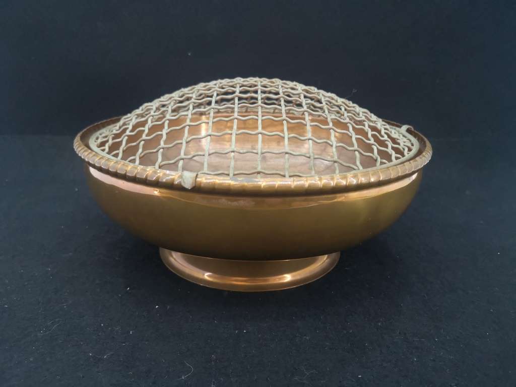Vintage Richard Mead copper flower vase - made in Rhodesia