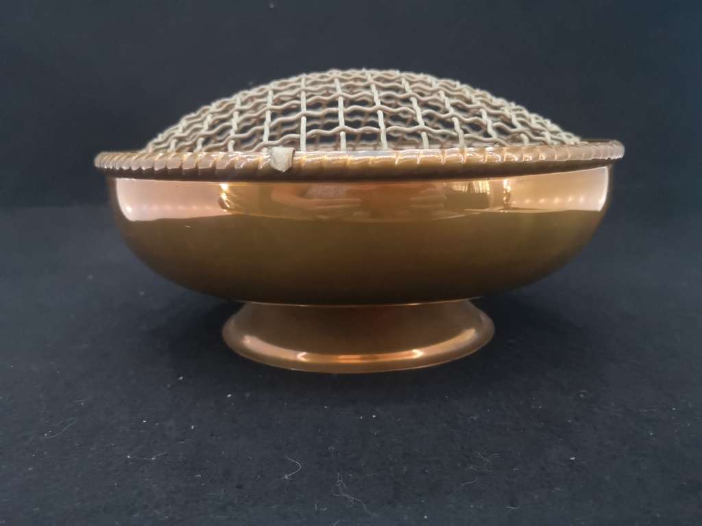 Vintage Richard Mead copper flower vase - made in Rhodesia