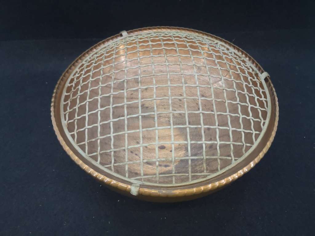 Vintage Richard Mead copper flower vase - made in Rhodesia