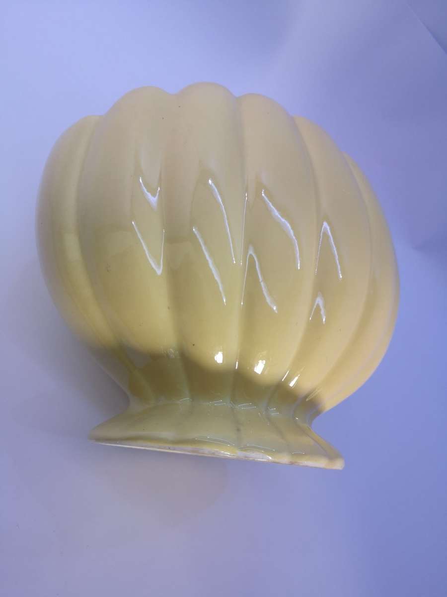 Stunning Lucia Ware yellow vase