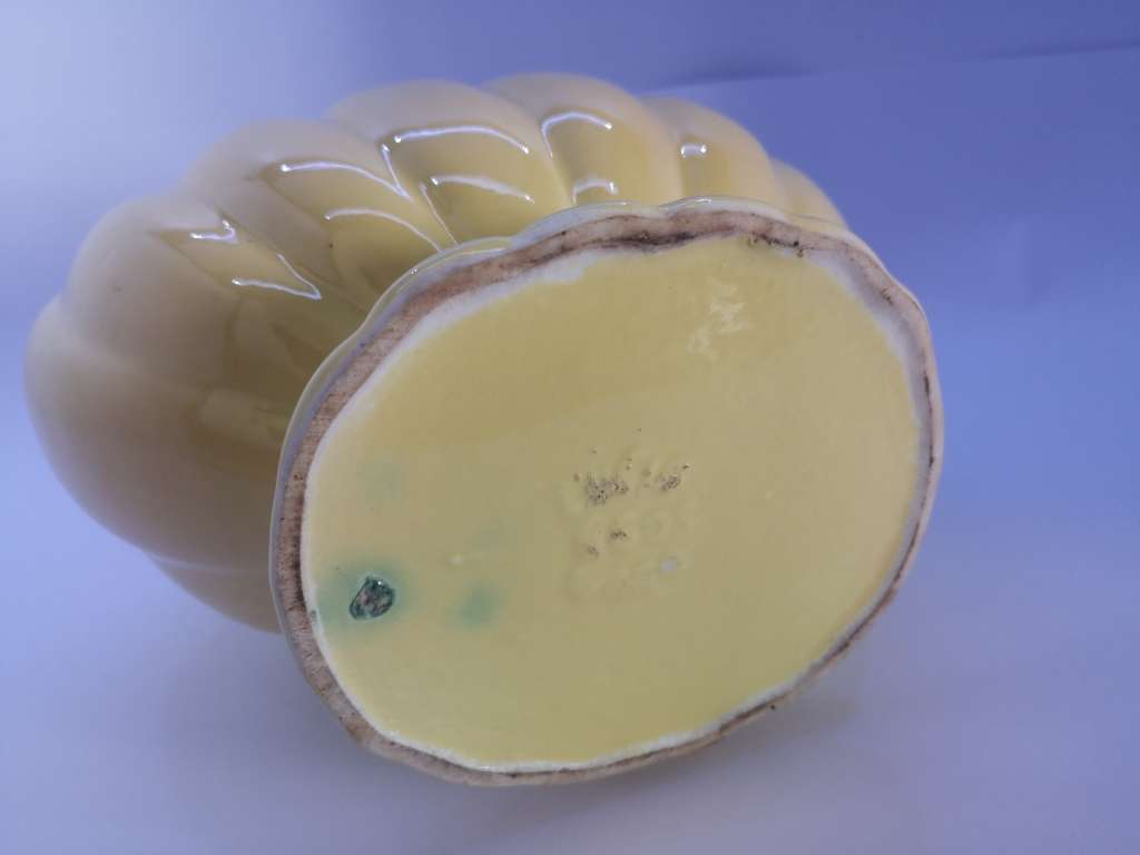 Stunning Lucia Ware yellow vase