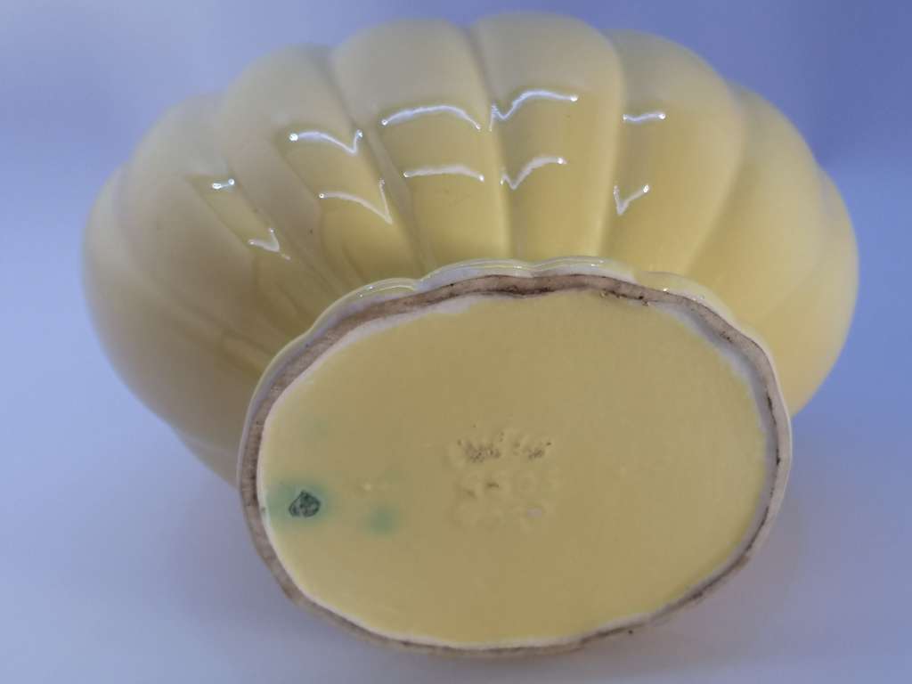 Stunning Lucia Ware yellow vase