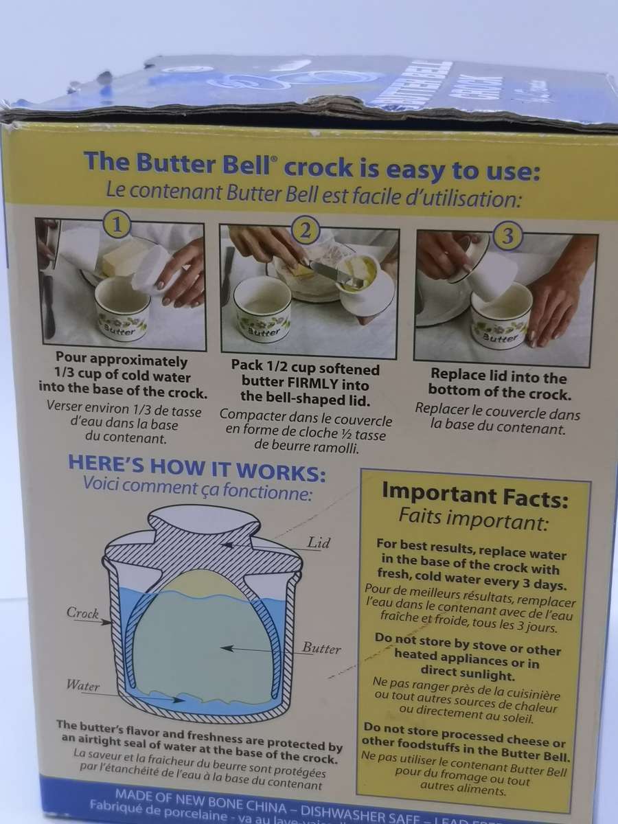 Butter bell crock by L Tremain