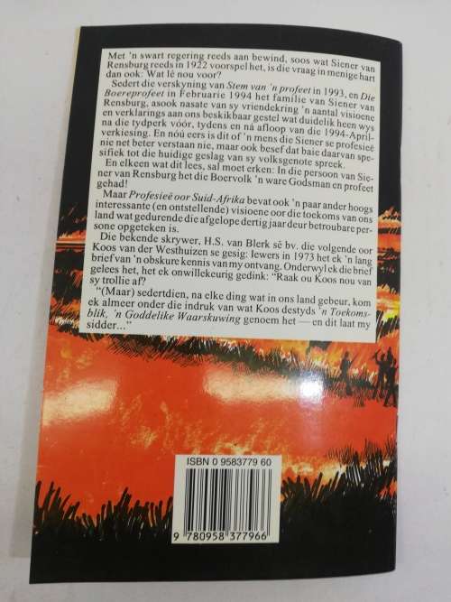 Profiseë oor Suid Afrika, Adriaan Snyman