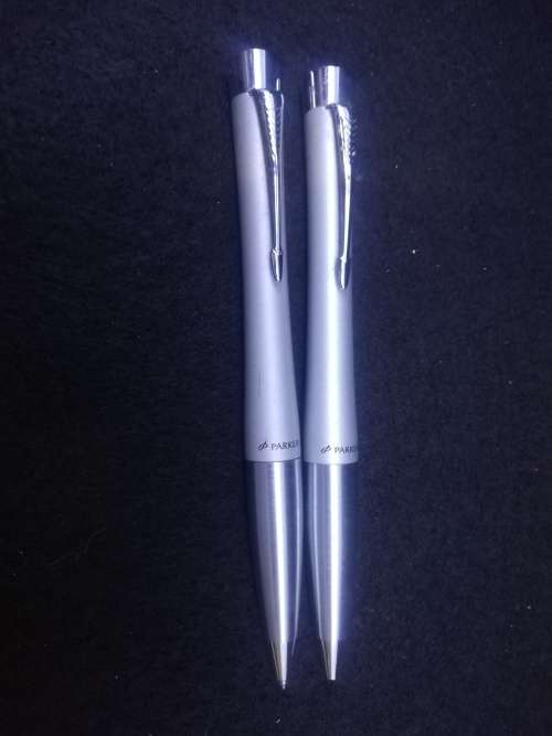 Parker pen and pencil set, Branded