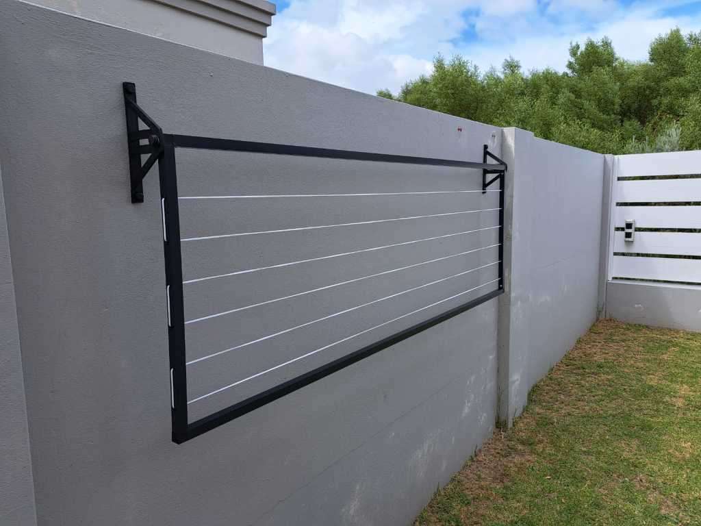 Alu-washlines Black 2.5 Aluminum Washing Line