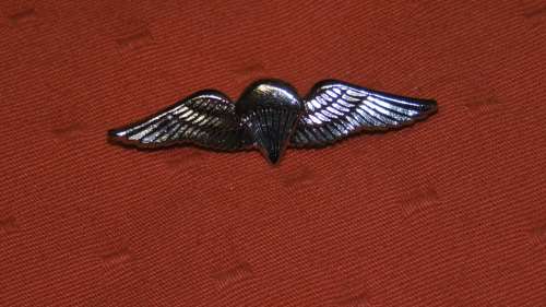 SA PARACHUTE ADVANCED PARATROOPER MESS DRESS WING ALL PINS