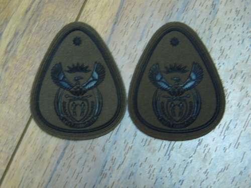 SANDF SENIOR WO RANK SET