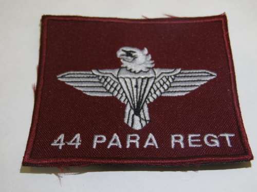 44 PARA REGIMENT FREE FALL SUIT OR TRACK SUITE CLOTH BADGE