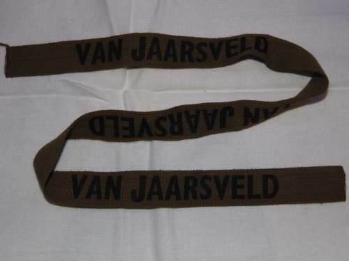 SADF PRINTED NAME TAG BEZUIDENHOUT X3