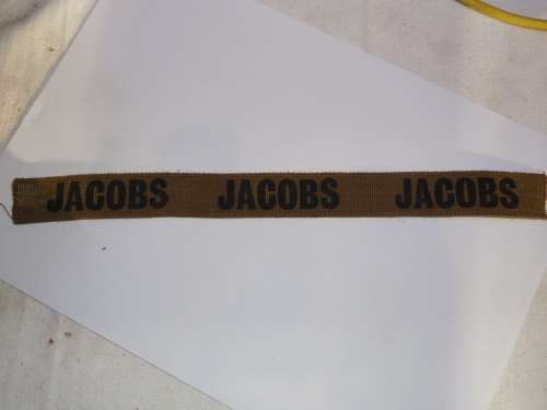 SADF NAME TAG (JACOBS) X3