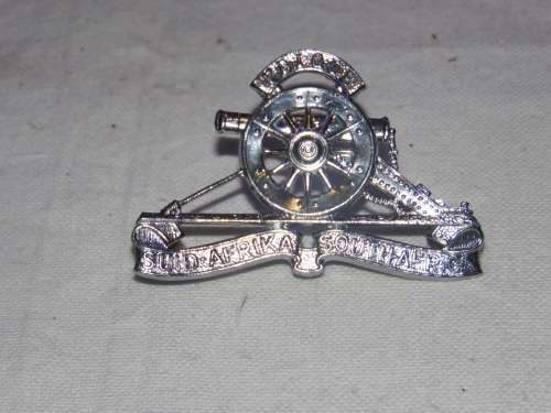 SA ARTILLERY CAP BADGE