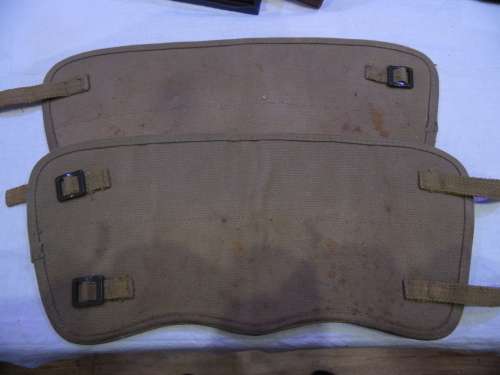 OLD CANVAS PUTTIES SIZE 8