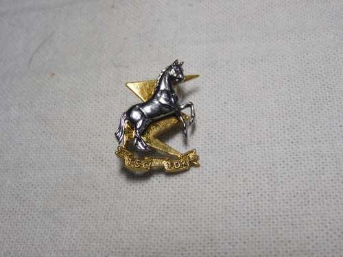 TECHNICAL SERVICE CORPS MESS DRESS COLLAR BADGE R/H SIDE ALL PINS