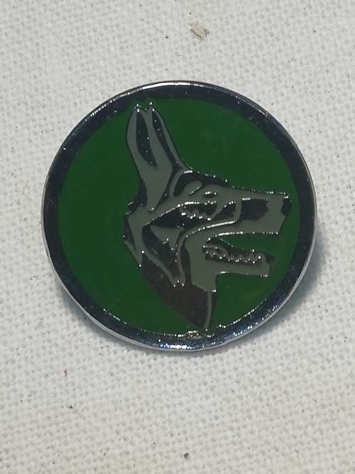 12SA INFANTRY ASSISTANT INSTRUCTOR DOG HANDLER BADGE