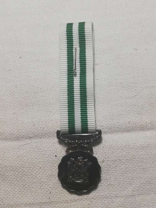 SADF 20 YEAR GOOD SERVICE MESS DRESS MEDAL