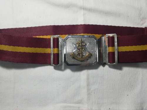 MEDICAL  CORPS BELT AND BUCKLE