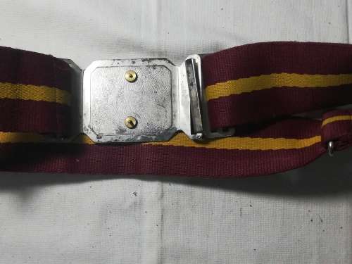 MEDICAL  CORPS BELT AND BUCKLE