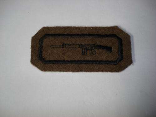 SADF SHOOTING BADGE EMBROIDED