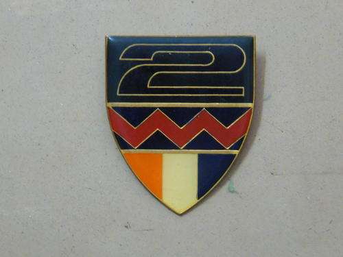 2ND INFANTRY BATTALION  ONLY 2 PINS