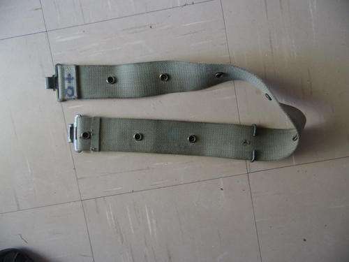 SADF WEB BELT WITH STUDS (1 STUD MISSING)