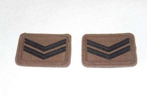 SANDF CORPORAL COLLAR RANK SET