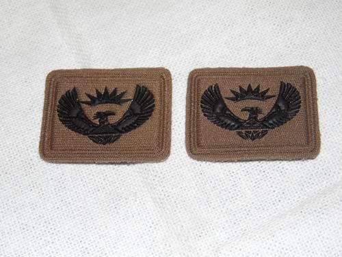 SANDF MAJOR COLLAR RANK SET