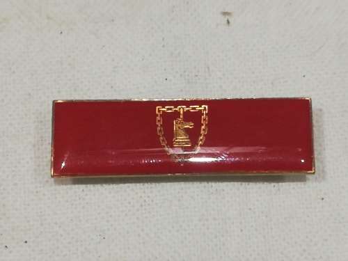 ARMY BATTLE SCHOOL COMMAND BAR R/H SIDE ALL PINS