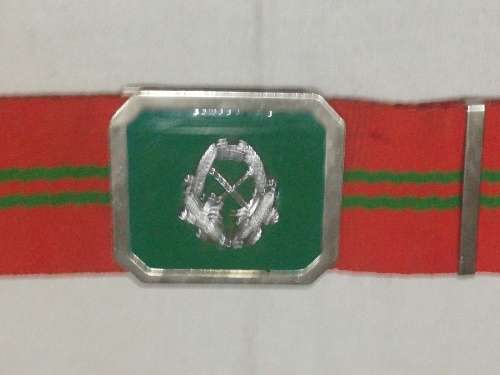 NORTH WEST COMMAND BELT AND BUCKLE 100CM BELTING