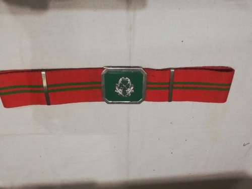 NORTH WEST COMMAND BELT AND BUCKLE 100CM BELTING