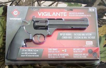 Crosman Vigilante 4.5mm Pellet & BB Combined Co2 Pistol Combo. LAST ONE @ OLD COST