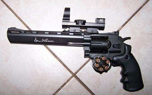 ASG Dan Wesson 8" 4.5mm BB 6 shot Revolver