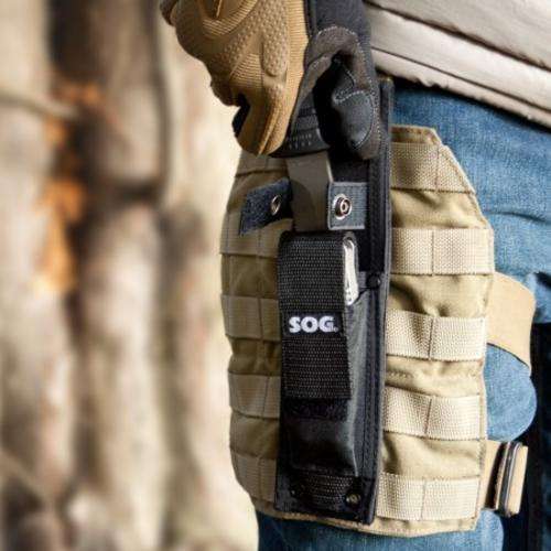 Sog Seal Pup SOG Specialty Knives & Tools E37N-CP Seal Pup Elite Knife with Straight Edge Fixed 4.85