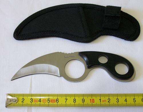 Bush-Man Bear Claw 15cm. Hunting, Tactical, EDC, Fishing and Zombies Knife with Sheath