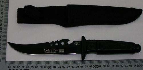 Picking Finds: Columbia Dagger 30cm Long, Knife, Hunting Fishing Knife sliver Blade + Nylon Pouch