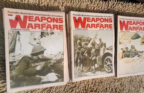 Huge selection of Weapons and Warfare Magazines all for 1 Bid