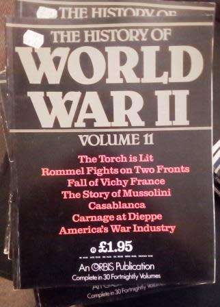 Full set Highly Collectabke:  The History of World War II - Volume 1-30
