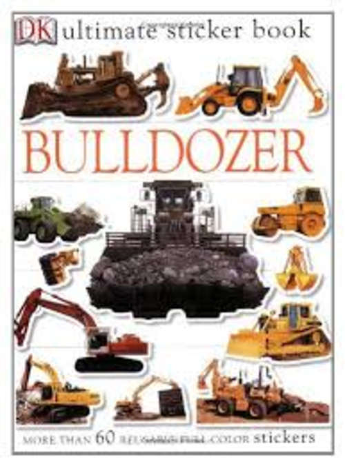 Ultimate Sticker Book - Bulldozer:  FREE POSTAGE ON ADDITIONAL ITEMS