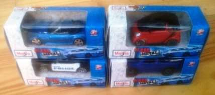 Selection of 4 Cars all for 1 Bid