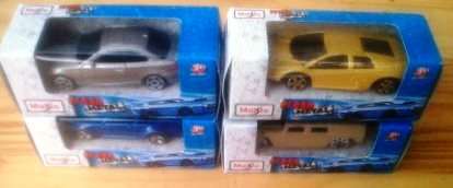 Selection of 4 Cars all for 1 Bid