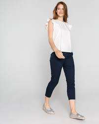 TOM TAILOR DENIM - White 100% Cotton Top - XS