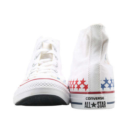 Converse Chuck Taylors - Blue and Red Stars - Size 8 - 100% Authentic