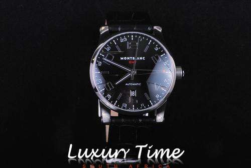 Montblanc Timewalker GMT Automatic Black Dial Men's Watch
