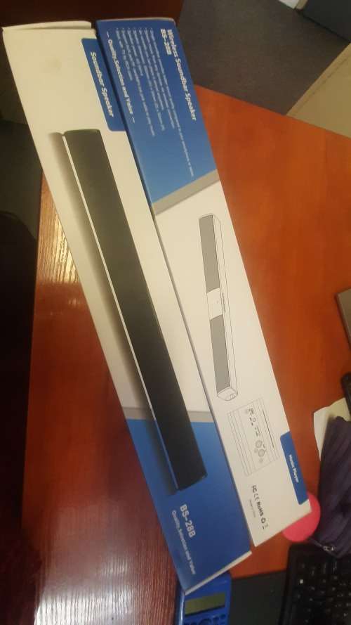 BS-28B Protable Wireless bluetooth 4.2 Speaker Home Theater Soundbar 4 Modes 3D